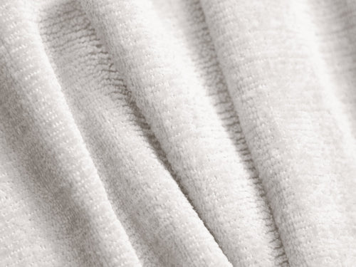 Micadoni linker hoekbank Jenny 5-zits, chenille lichtbeige - 145x200x73cm