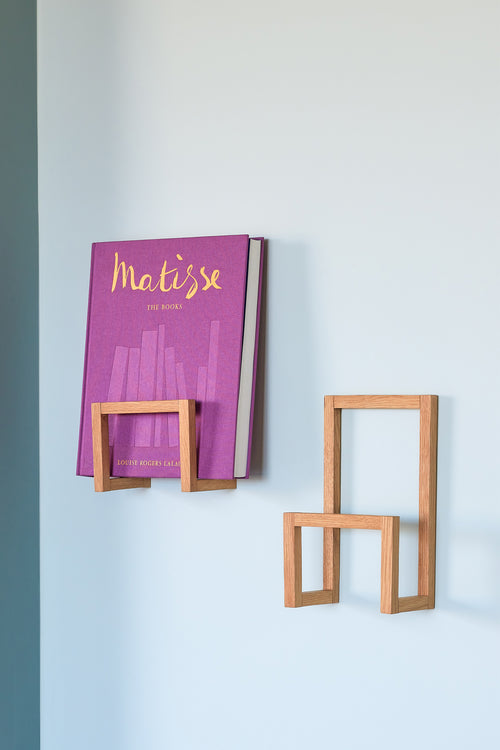 Hübsch tijdschriftenhouder Market - eikenhout - 17x10xh27cm - vtwonen shop