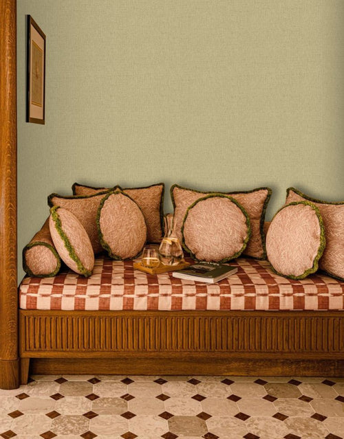 Catchii Linnen look behang Franky Camel - vtwonen shop