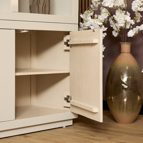 Starfurn  vakkenkast Brussel - beige - 45x160x200cm - vtwonen shop