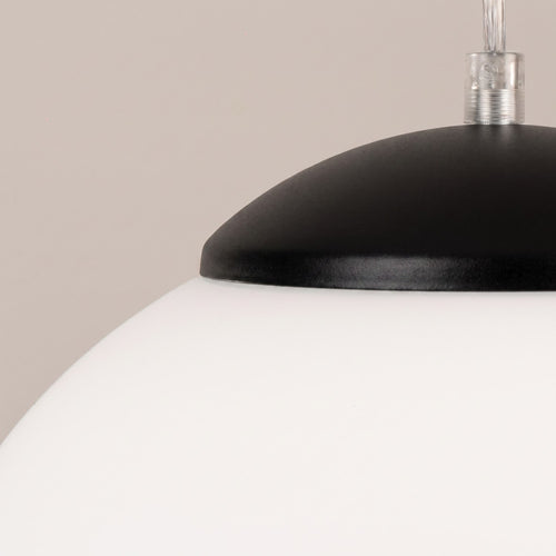 Sollux Lighting Hanglamp UGO 30 zwart - 30x30x120cm