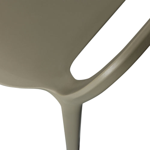 WOOOD tuinstoel Bent - Kunststof - Groen - 75x57x56 - Set van 2 - vtwonen shop