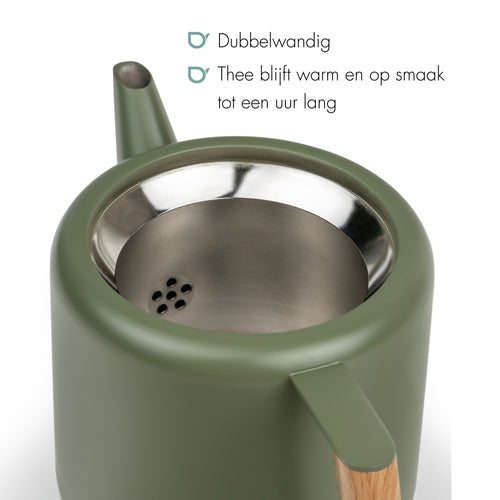 Bredemeijer Duet Design Meteor Theepot 1,2L Zwart Bredemeijer Duet Design Meteor Theepot 1,2L Zwart
