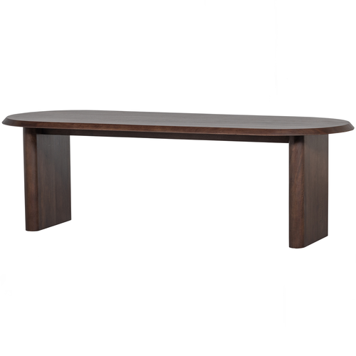 vtwonen eetkamertafel Ellips - Mango Hout - 129 - 75x240x90 - vtwonen shop