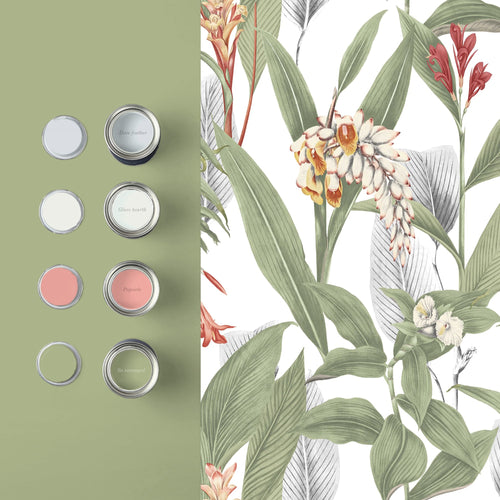 Graham & Brown Vliesbehang - Botanical Powder -10mx52cm - vtwonen shop