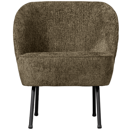 BePureHome fauteuil Vogue - Structure Velvet - Bonsai - 69x57x70 - vtwonen shop