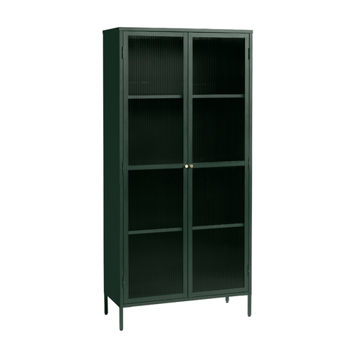 Rebellenclub Vitrinekast Omeo - 190 x 90 cm - Groen - vtwonen shop