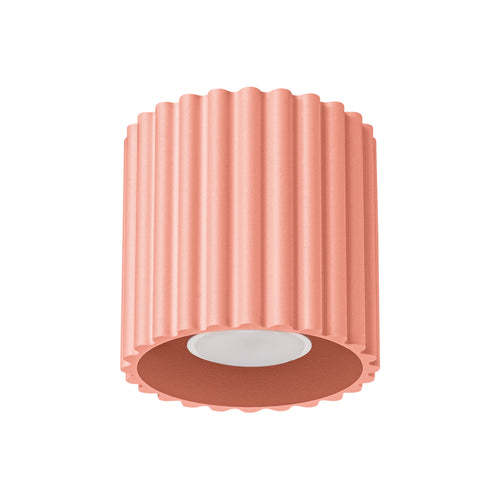 Sollux Lighting Plafondlamp AURA 1 perzik GU10 - 10x10x10cm