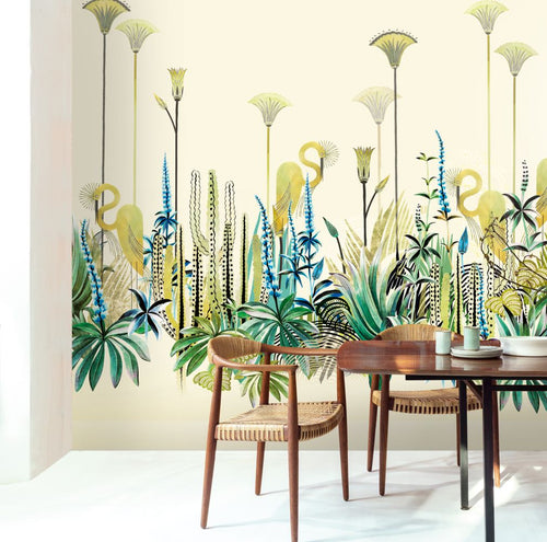 Masureel behang grafisch motief beige - 53 cm x 10.05 m - 630005 - vtwonen shop