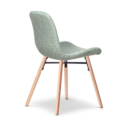 Nolon Nena-Fé Eetkamerstoelen Set van 2 - Zacht Groen - Hout