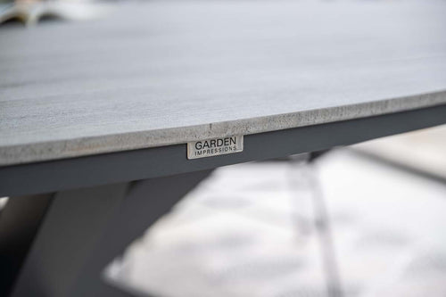 Ronde 4-persoons tuinset - Edison tafel - 4 Margriet stoelen - vtwonen shop