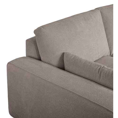 Furnhouse chaise longue bank rechts California - Beige - Stof - 105x305x85