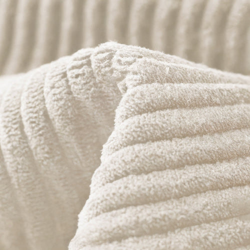 Sia Home - Rechte bank LUXO - Corduroy - Crème - 180cm