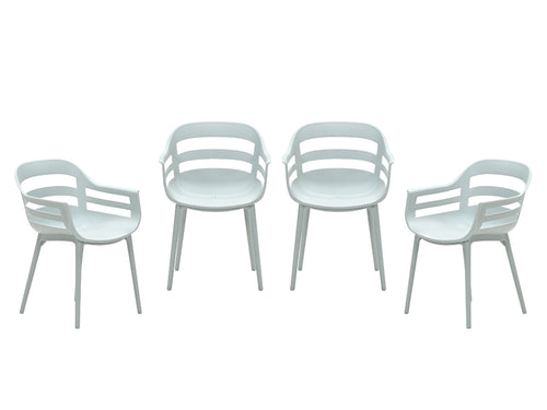 Garden Impressions Ceasar tuinstoelen set van 4 olijf