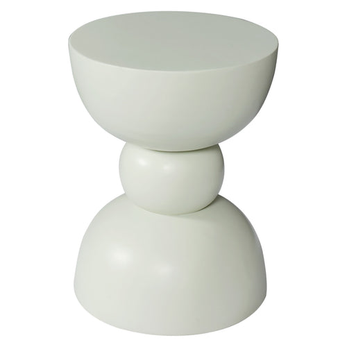 StarFurn Bijzettafel Jon - Rond Groen Hout - 30x30x40cm - vtwonen shop