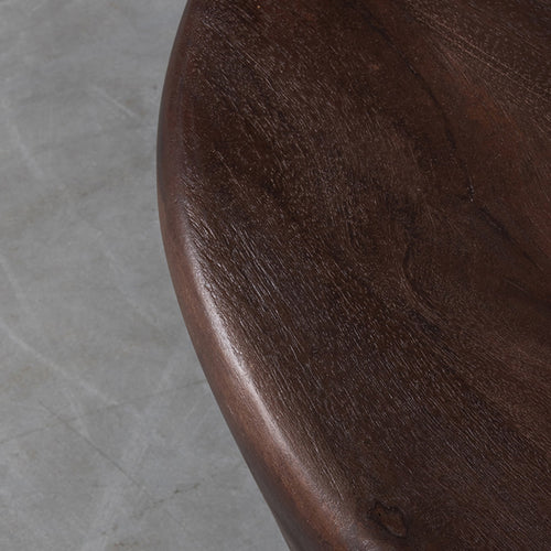 LABEL51 Salontafel Javi - Donkerbruin Mangohout - 110x80x32cm