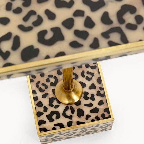 Kare Design Bijzettafel luuipard 25x25cm