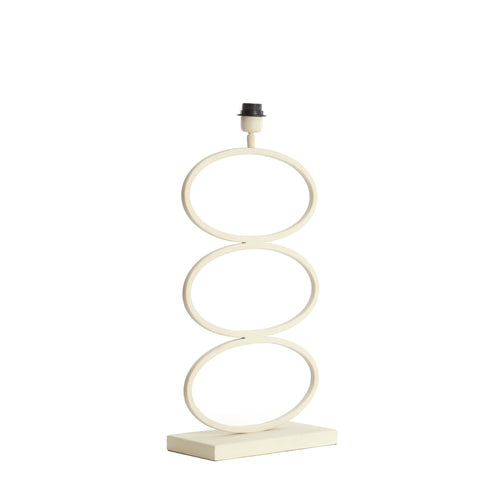 Light & Living lampvoet Stelius - wit - 33x17x59cm