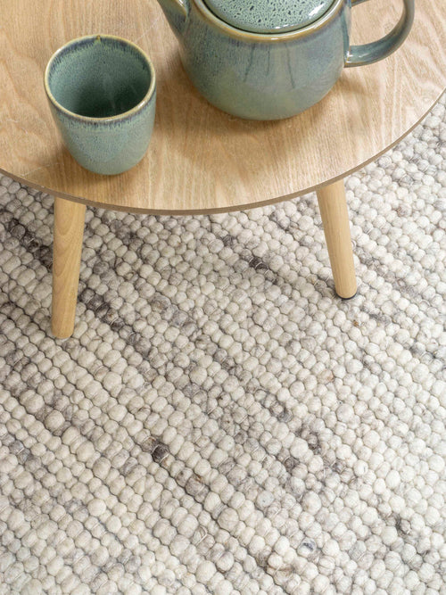 Voerkleed MOMO Rugs Stone Brown Rond 200 rond - vtwonen shop