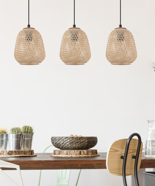 EGLO hanglamp Dembleby - e27 - 90 cm - zwart