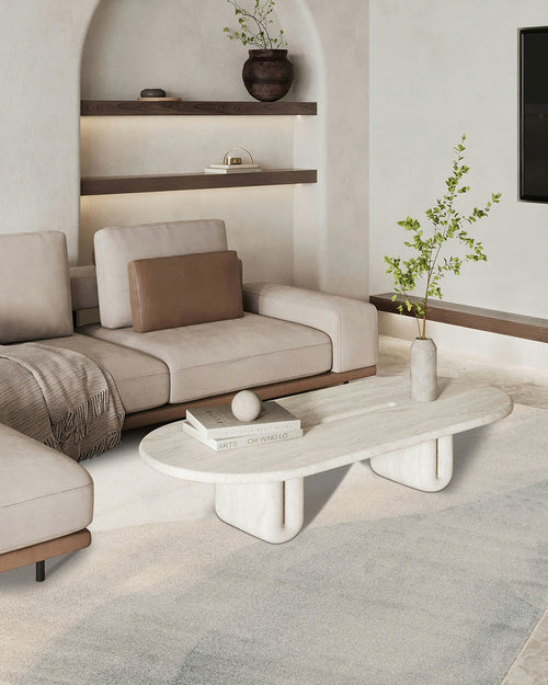 AFK Living vloerkleed Aquarelle - gerecyclede vezels - veelkleurig - 160 x 230 cm