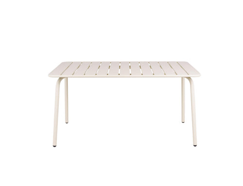 MaximaVida metalen tuintafel Max 150 x 80 cm ivoor - vtwonen shop