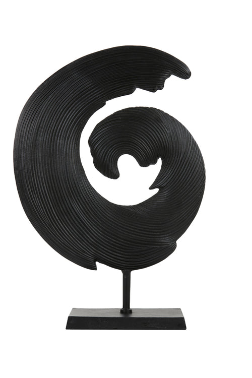 Light & Living ornament SHWIBA - 43x15x60cm - zwart