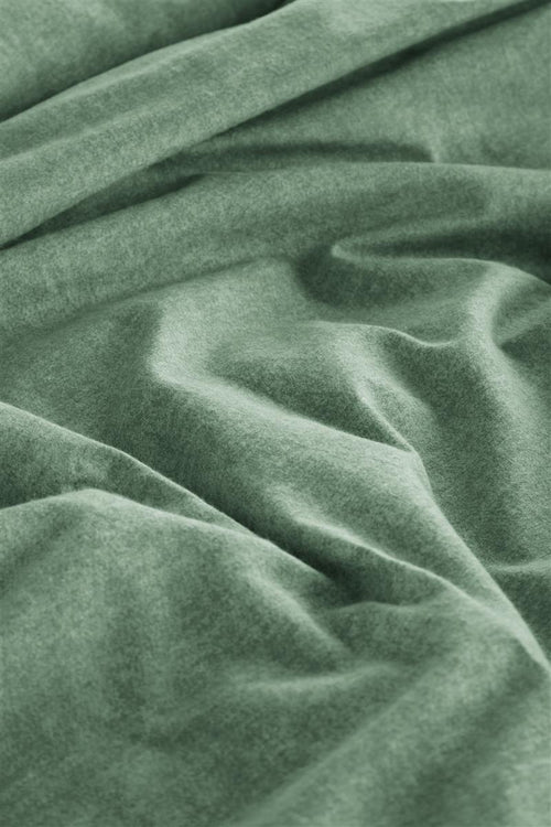Beddinghouse Frost dekbedovertrek - Effen - Lits-Jumeaux - 240x200/220 cm - Grijsgroen