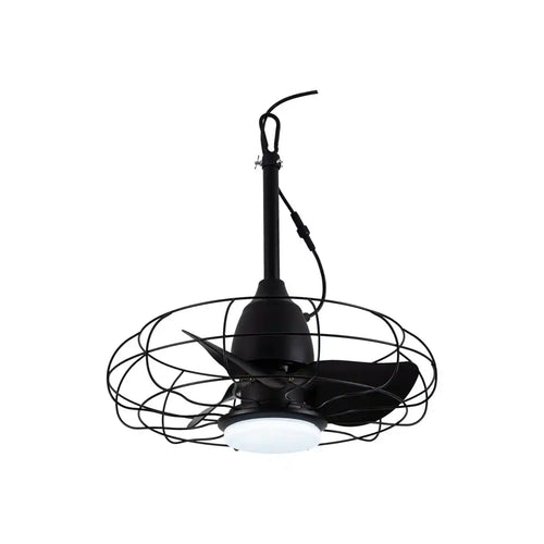 CristalRecord plafondventilator Freshfan - 1 lichts - 50  x 44   cm - wit grijs