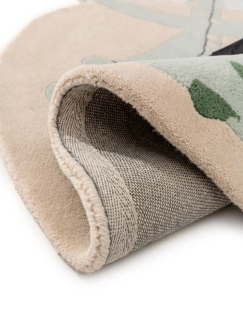 benuta kindervloerkleed Savannah - veelkleurig - 115x120 cm