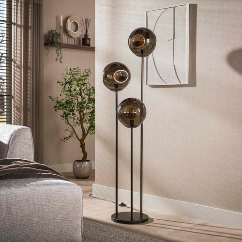 Giga Living Vloerlamp Stellar - Bruin Metaal - Ø30x165cm