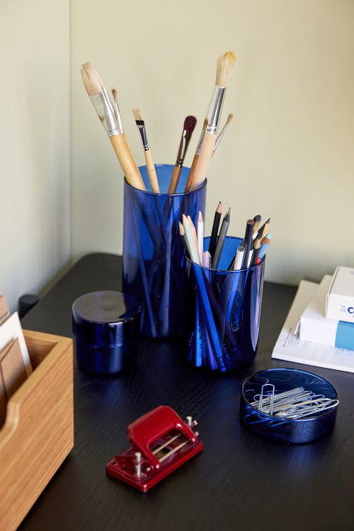 Hübsch opbergpotten Pop - glas - ø7xh7, ø7xh11cm