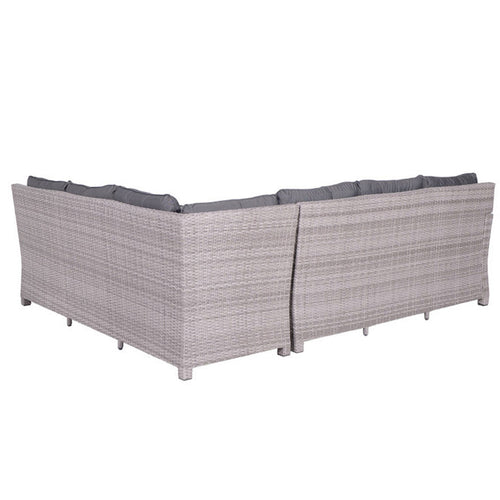 Blue bird lounge-diningset - 5-delig - rechts - grey - reflex black