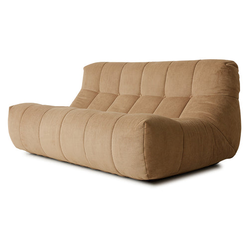 HKLIVING bank Lazy lounge – corduroy rib brown - vtwonen shop