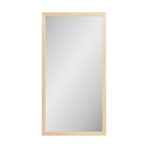 Artichok Joke Wandspiegel Met Houten Frame Naturel - 75 x 45 cm - vtwonen shop