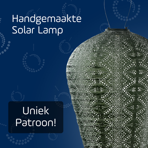 Lumiz solar lampion - monaco set- 3 stuks - vtwonen shop