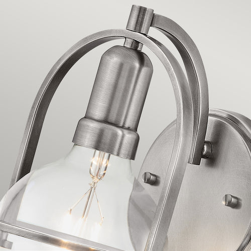 Elstead Hinkley Somerset Wandlamp Geborsteld Nikkel