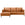 Furnhouse chaise longue bank links Soul - Cognacbruin - Leer - 155x233x88