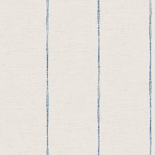 Sanders & Sanders behang geschilderde strepen blauw en wit - 53 cm x 10,05 m - 640766