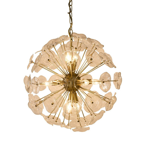Calicosy - Kroonluchter DAHLIA - B60 cm - Gouden 60x60x60 cm