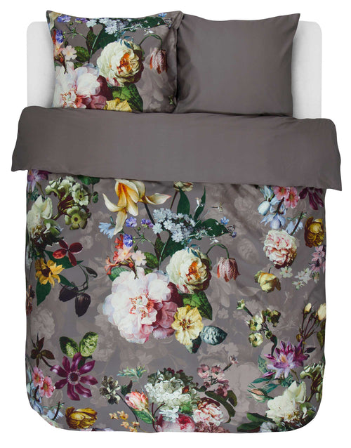 Essenza Fleur dekbedovertrek - Lits-Jumeaux - 240x200/220 cm - Taupe