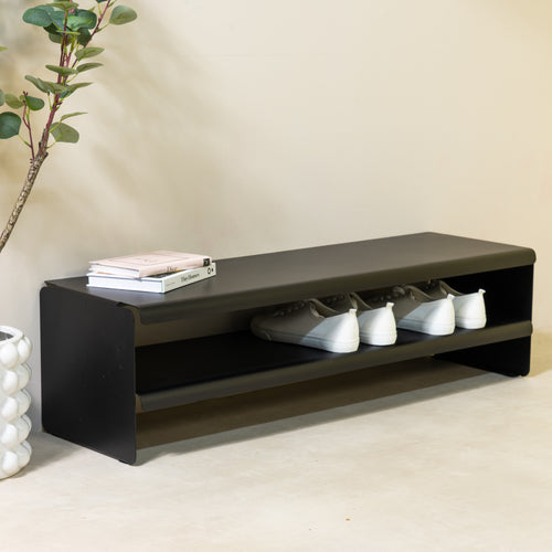 Spinder Design schoenenrek Linea 100 - Zwart - 10 paar schoenen