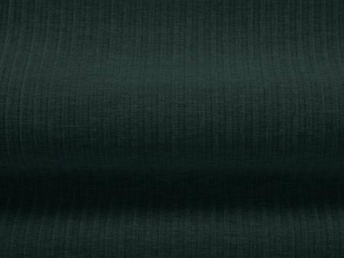 Cosmopolitan Design Bank Arendal 4-zits, chenille met ribbeleffect, flessengroen - 102x244x70cm