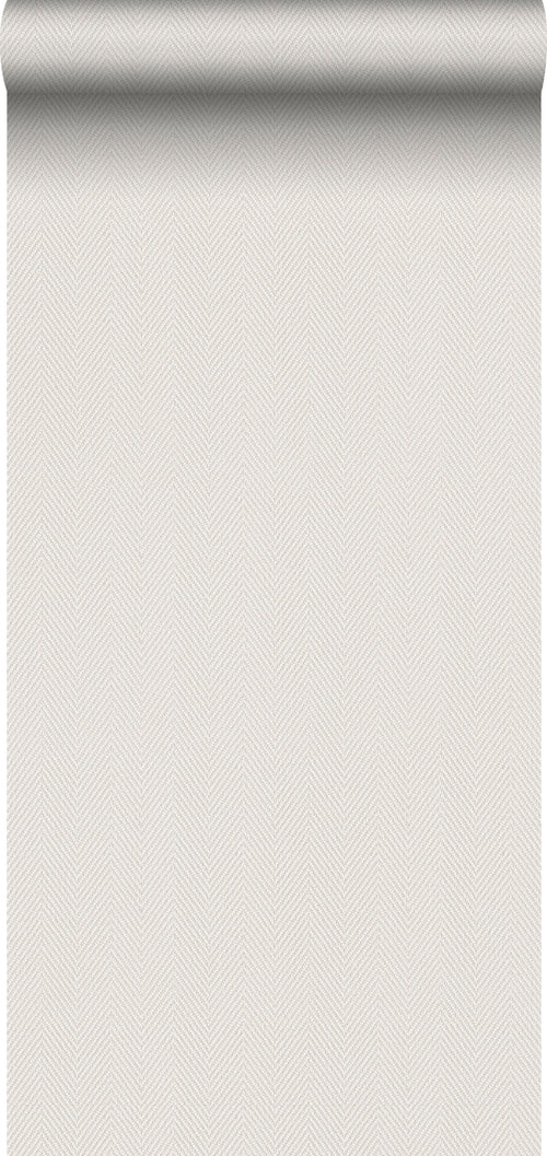 Sanders & Sanders behang visgraat-motief beige - 53 cm x 10 m - 640525 - vtwonen shop