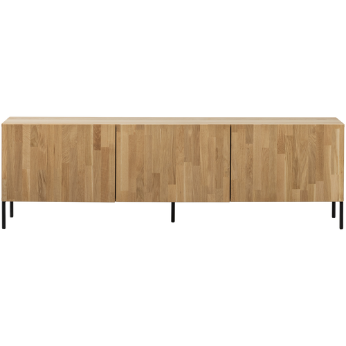 WOOOD tv meubel Bono Gravure - Eiken - Naturel - 56x180x46