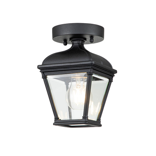 Elstead Bayview Buiten Opbouw Downlight Zwart, IP44