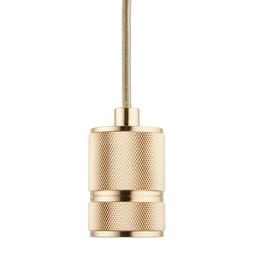 Lighto | Pendel Goud E27 fitting | Classic | 1.5m Snoer | Met Plafondkap - vtwonen shop