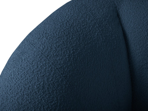 Cosmopolitan Design Bank Essen 3-zits, boucle, donkerblauw - 95x230x86cm