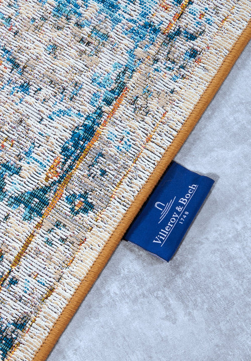 Villeroy & Boch 1767 In- & Outdoor Rug Rene Cream Blue 160x235 cm