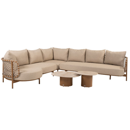 4 Seasons loungeset Martinique 5-delig - amber